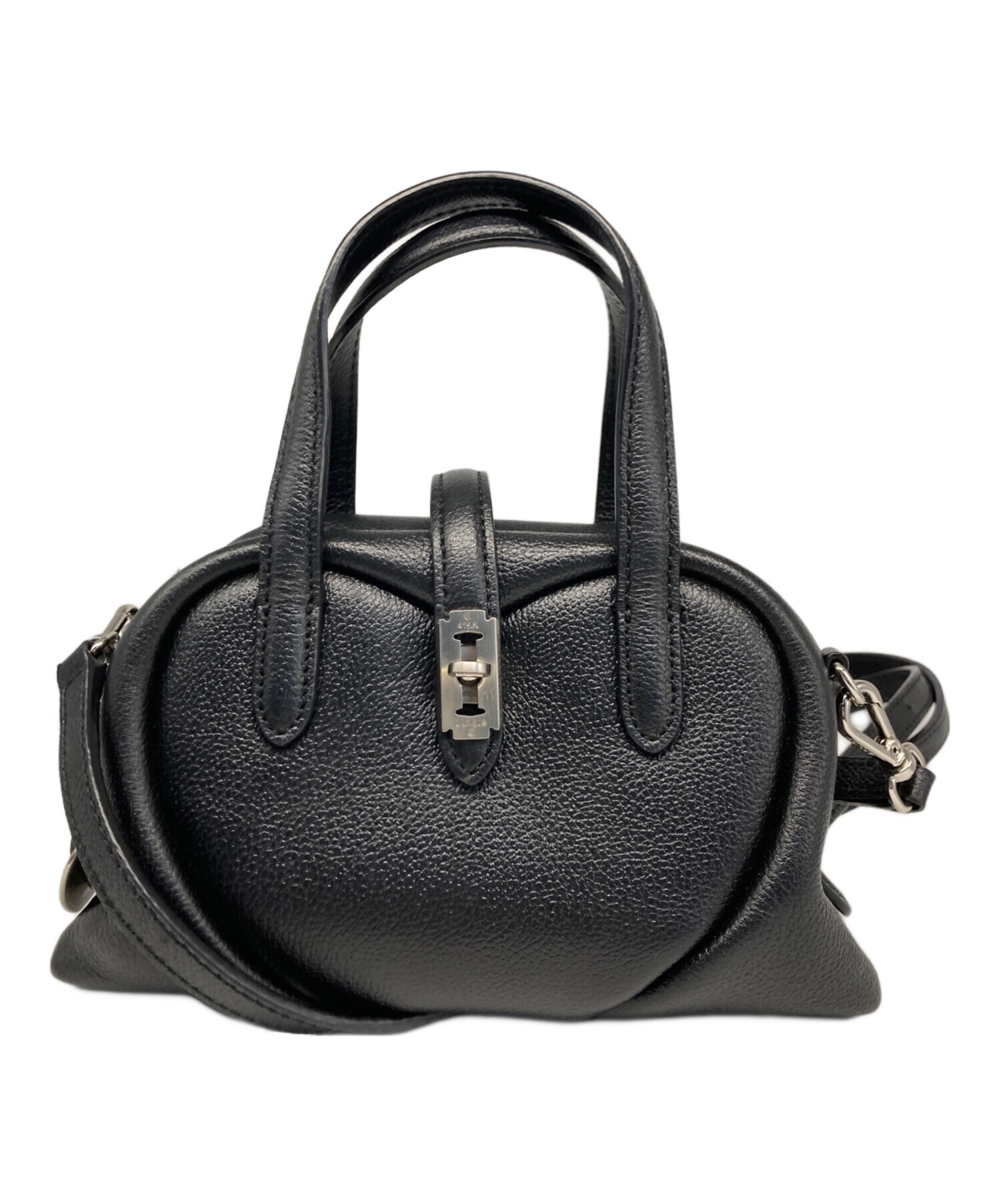 中古・古着通販】vunque (ブンク) ミニショルダーバッグ ブラック 