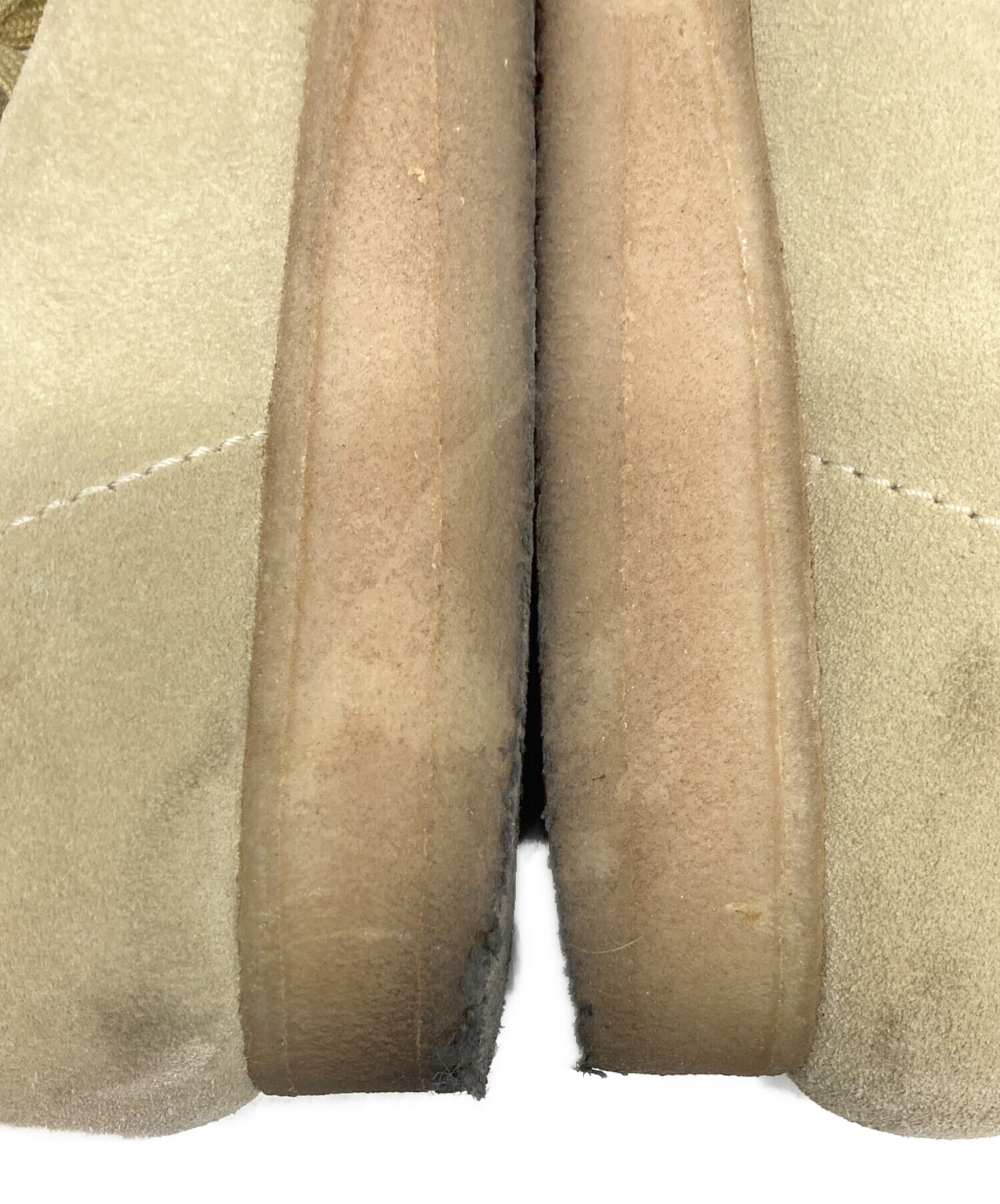 中古・古着通販】CLARKS (クラークス) ワラビーシューズ ベージュ