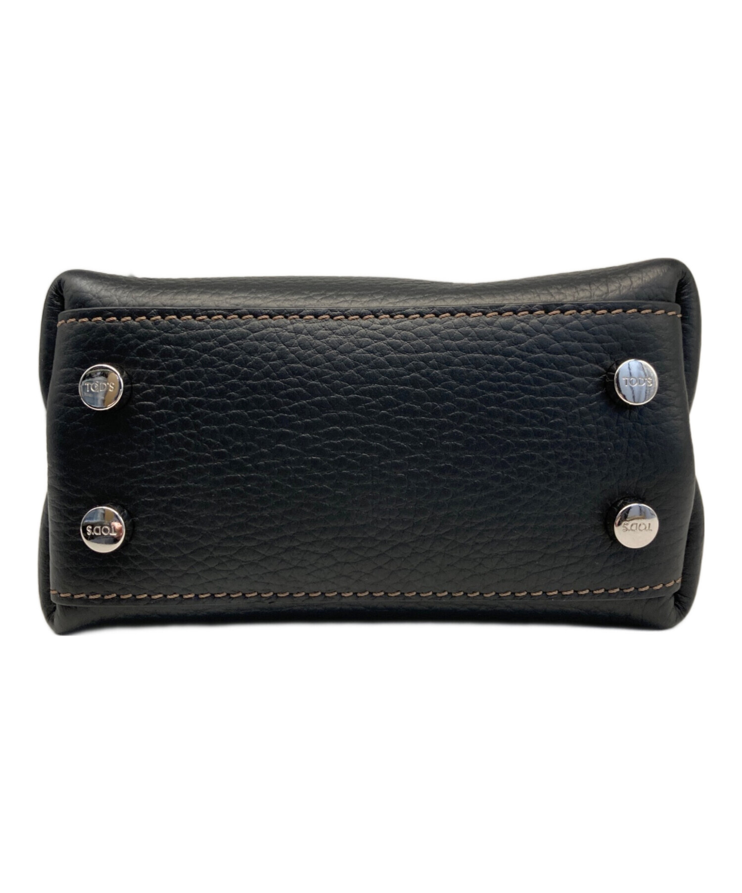 中古・古着通販】TOD'S (トッズ) MICRO BAG 2WAY ロゴ Tチャーム