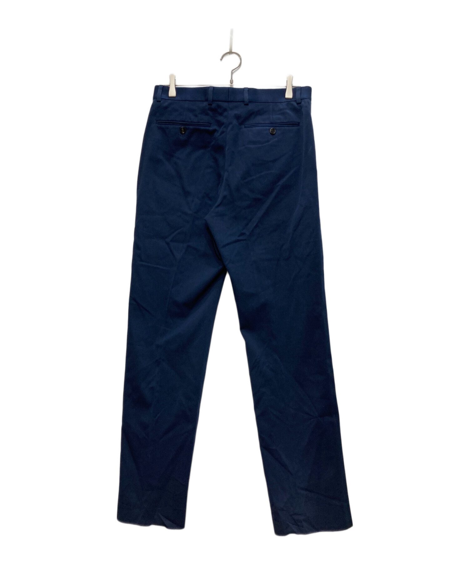 グッチGUCCI ネイビー スリムフィット ワークパンツ 中古・古着通販】GUCCI (グッチ) ウェブ ストライプ コットン