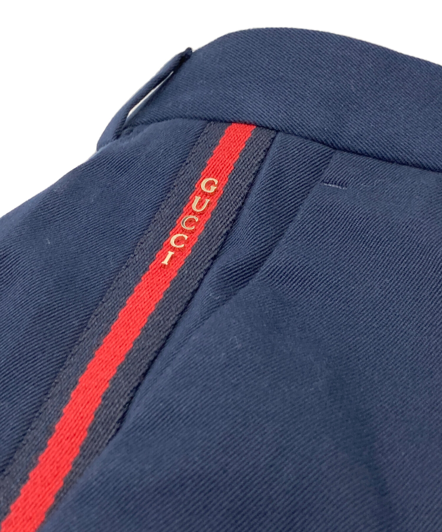 中古・古着通販】GUCCI (グッチ) ウェブ ストライプ コットン