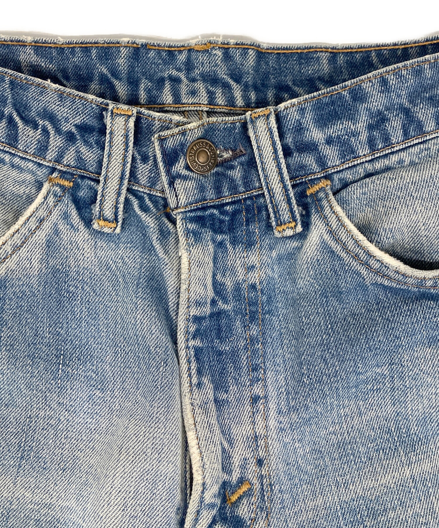 Levi's　ベルボトム　W32/L30 中古・古着通販】LEVI'S (リーバイス) ベルボトムパンツ ブルー サイズ