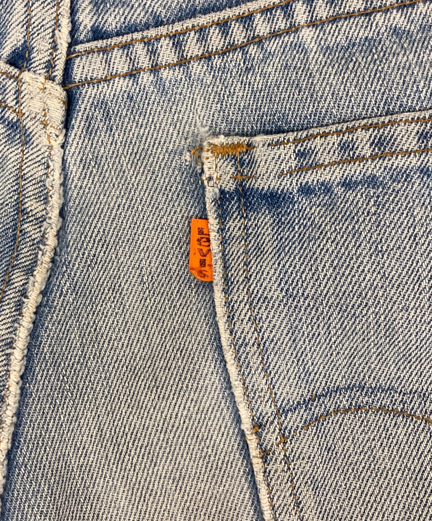 中古・古着通販】LEVI'S (リーバイス) ベルボトムパンツ ブルー サイズ