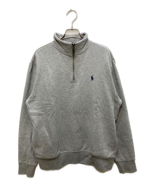 未使用 ポロラルフローレン スウェットジャケット S グレー 試着のみ 中古・古着通販】POLO RALPH LAUREN (ポロ・ラルフローレン) ハーフ
