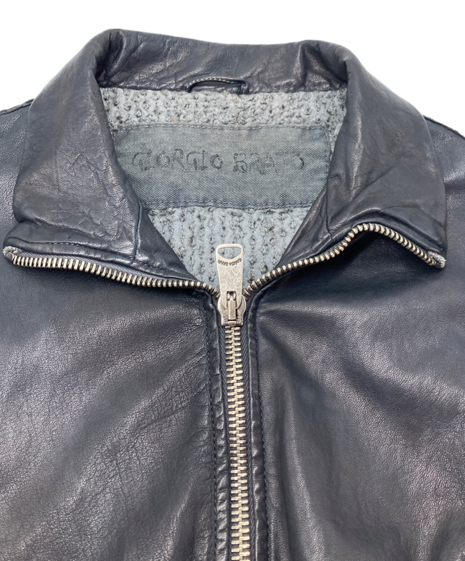 中古・古着通販】GIORGIO BRATO (ジョルジョブラッド) シープレザー