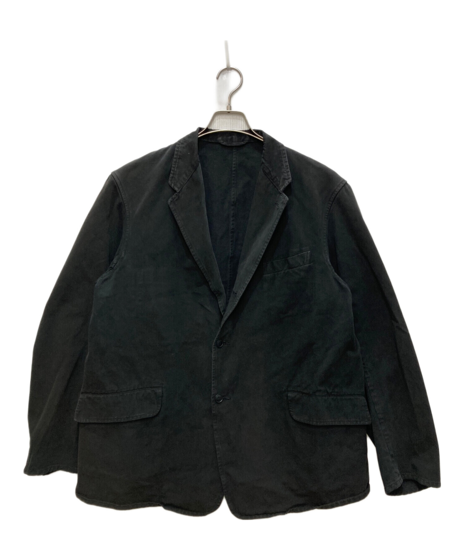 中古・古着通販】COMOLI (コモリ) 製品染 ジャケット ブラック サイズ 
