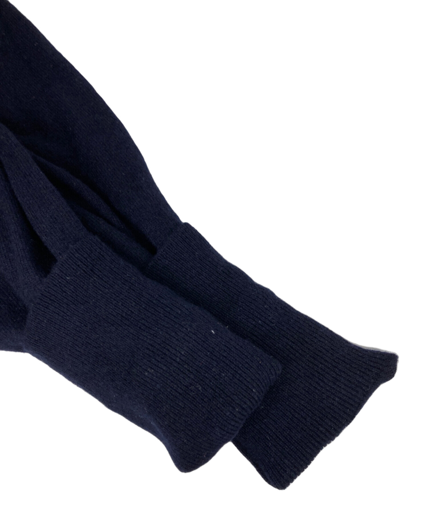 中古・古着通販】COMOLI (コモリ) カシミヤ100％ニット ネイビー