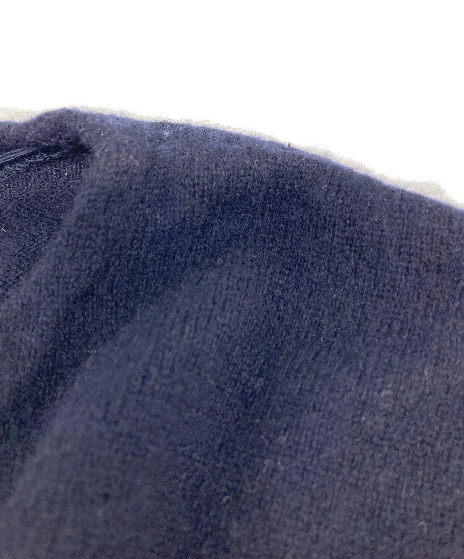 中古・古着通販】COMOLI (コモリ) カシミヤ100％ニット ネイビー