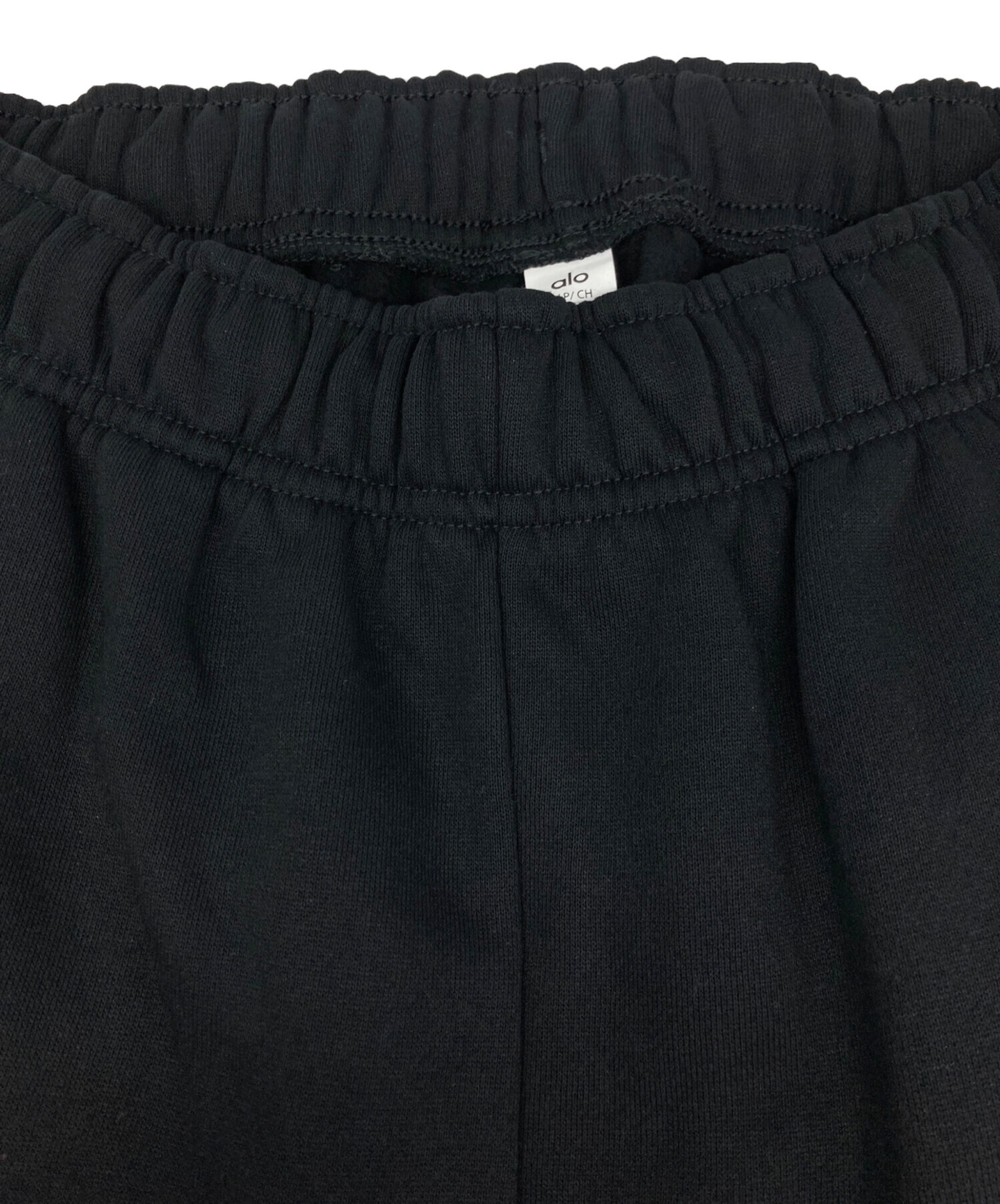 【正規品】ALO アロ　スウェイブーツカットスウェットパンツ/ブラック 正規品】ALO アロ スウェイブーツカットスウェットパンツ/ブラック