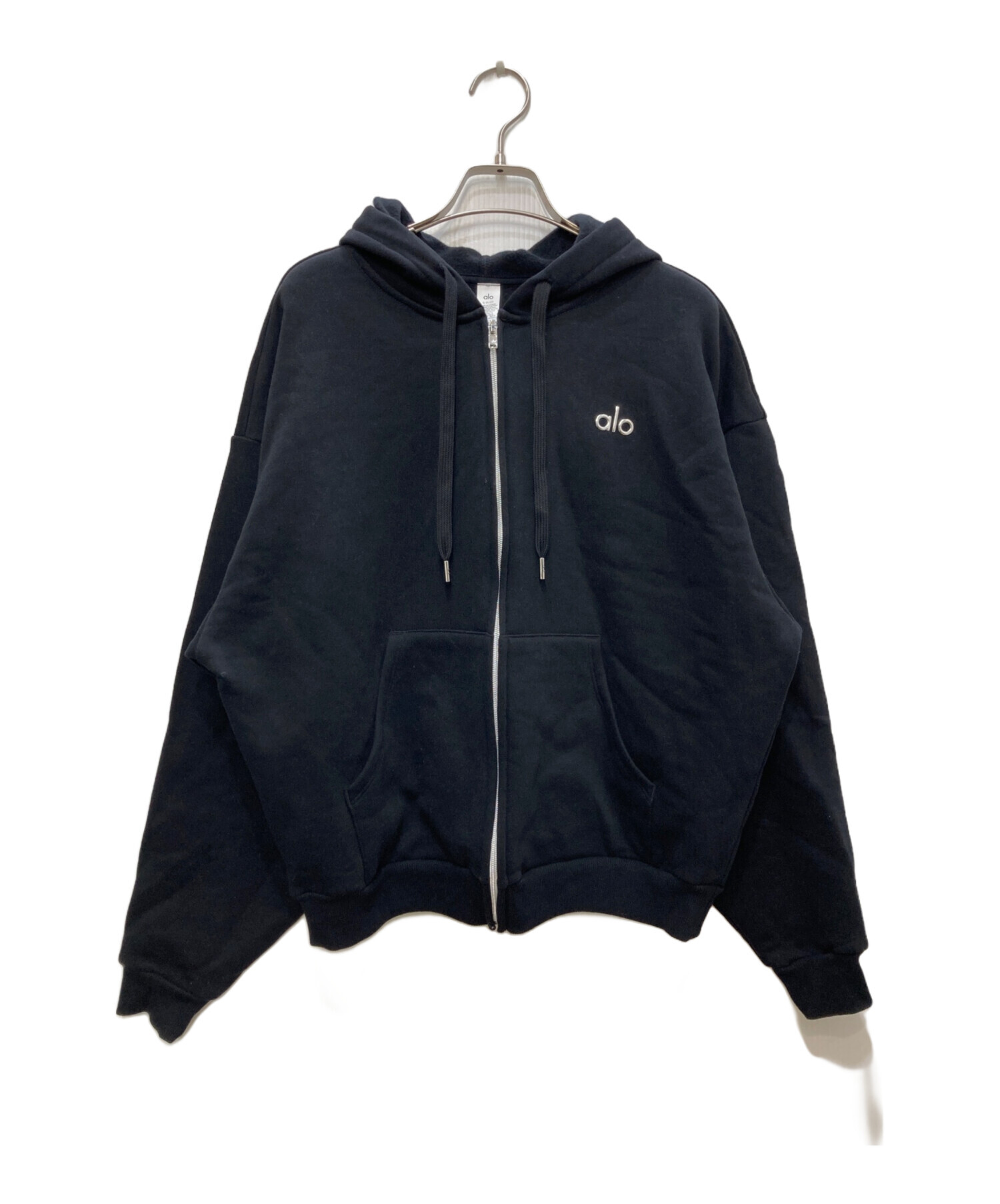 alo Accolade フーディ ブラック　XSサイズ 中古・古着通販】alo (アロ) Accolade Full Zip Hoodie ブラック