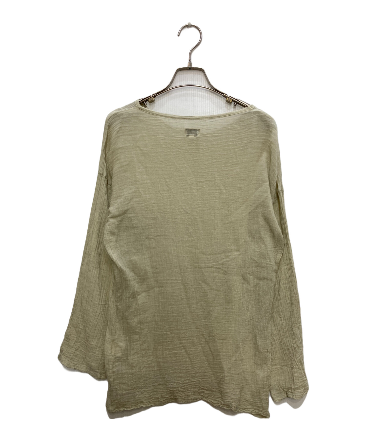 中古・古着通販】Plage (プラージュ) T-ブラウス 黄緑 サイズ:TU