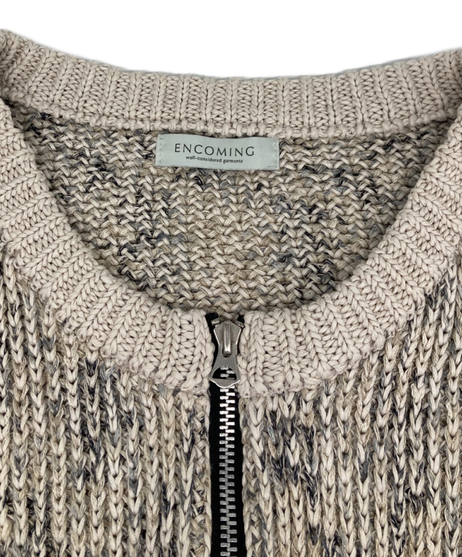 中古・古着通販】ENCOMING (インカミング) KNITTED TWO POCKET VEST