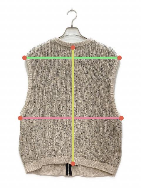 ENCOMING ニットベスト ENCOMING（インカミング） ベスト ジレ ENCOMING KNITTED TWO POCKET