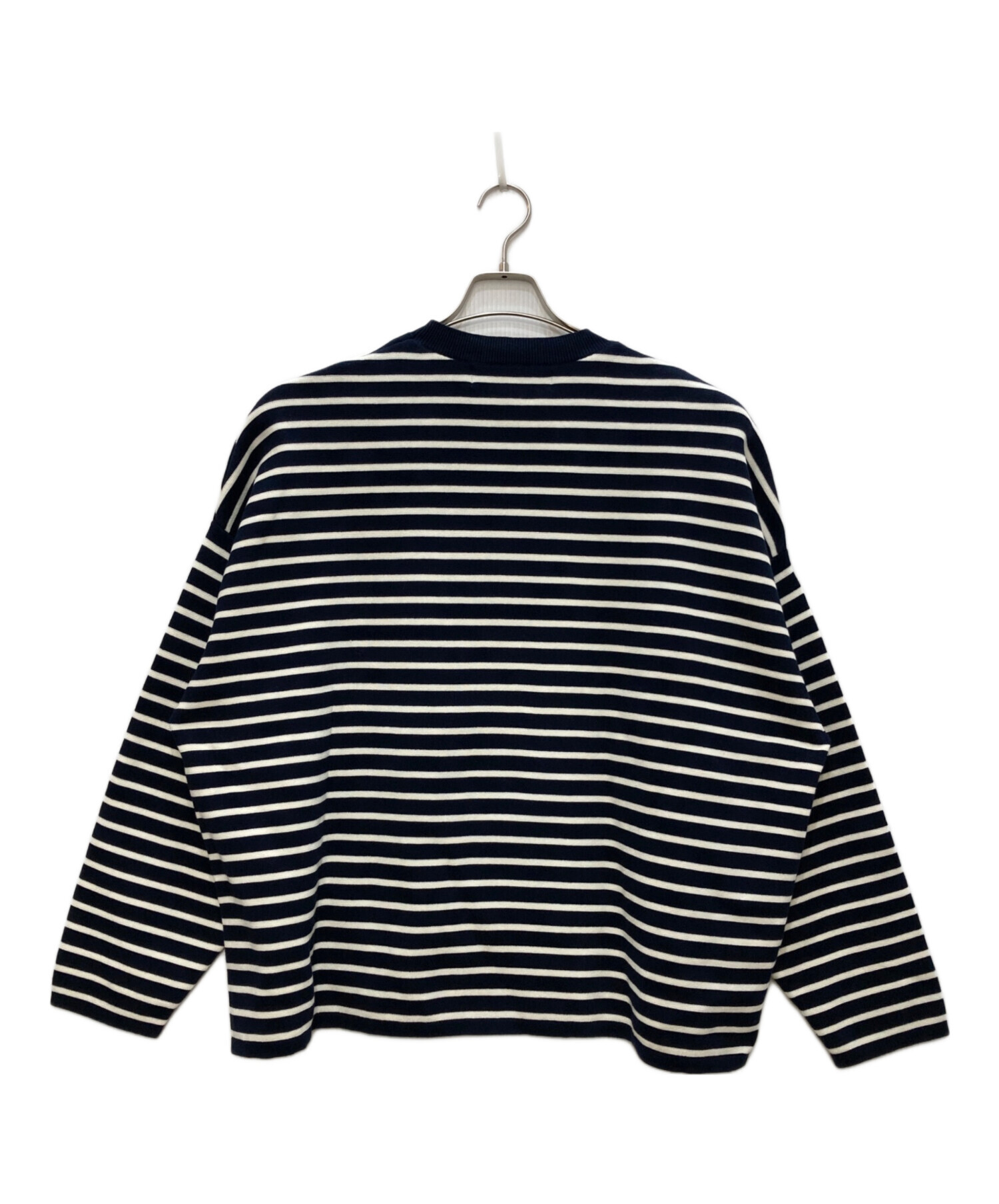 中古・古着通販】DAIRIKU (ダイリク) Docking Lettered Knit ホワイト