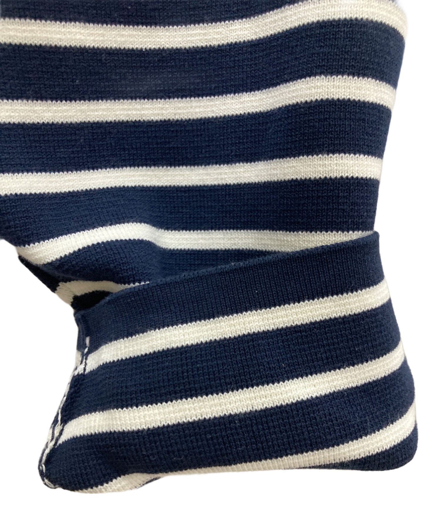 中古・古着通販】DAIRIKU (ダイリク) Docking Lettered Knit ホワイト