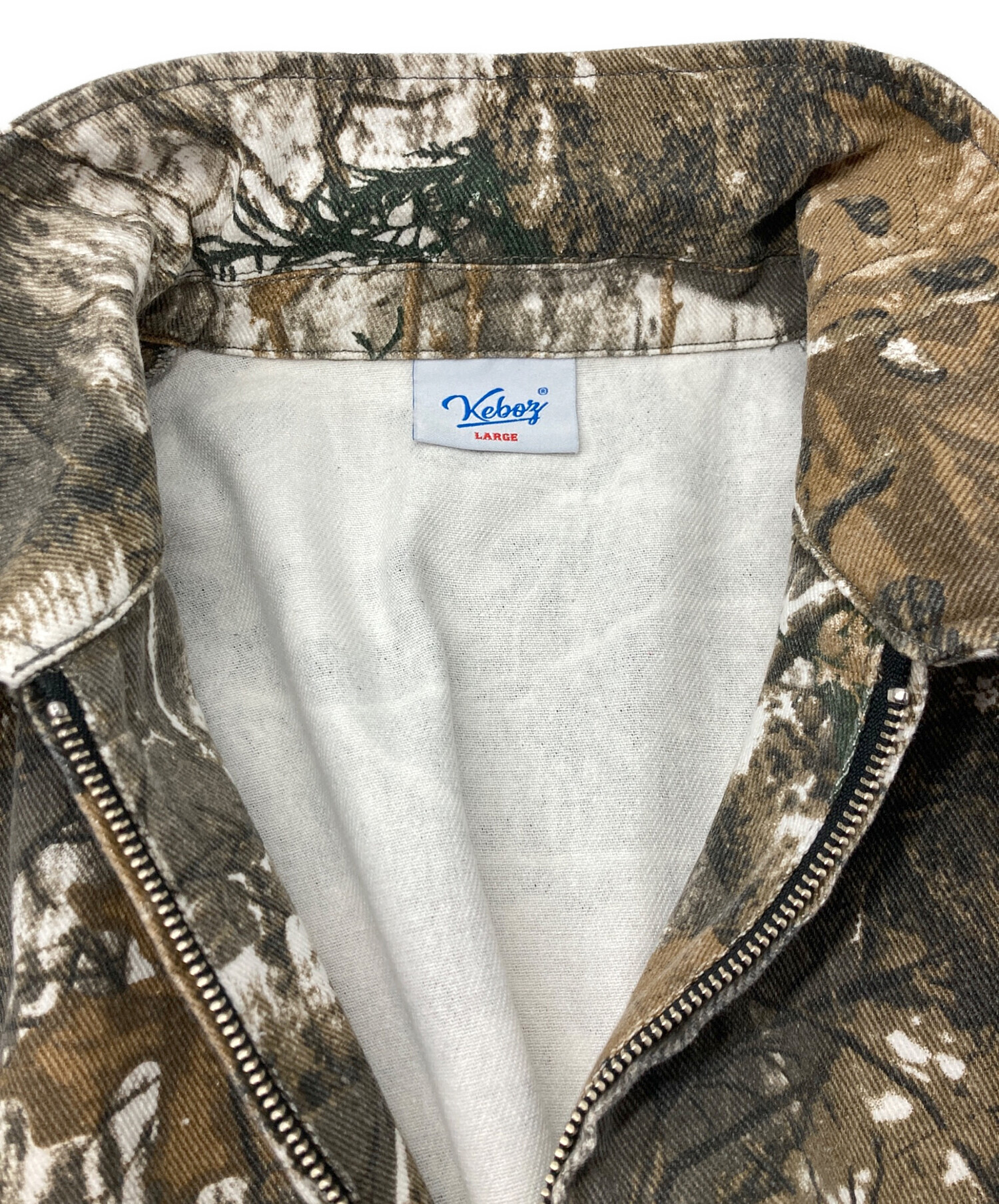 中古・古着通販】KEBOZ (ケボズ) REAL TREE CAMO BALL JACKET/リアル 
