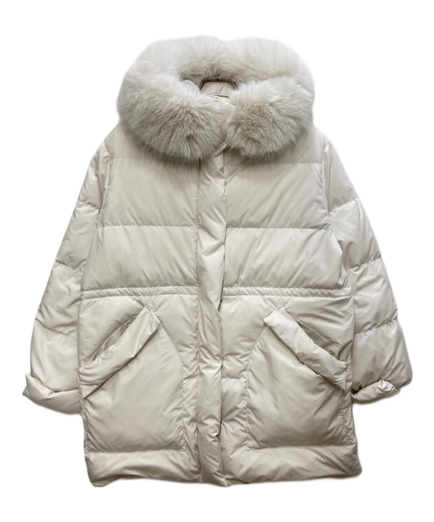 中古・古着通販】Snidel (スナイデル) 西川フードファーミドルダウン