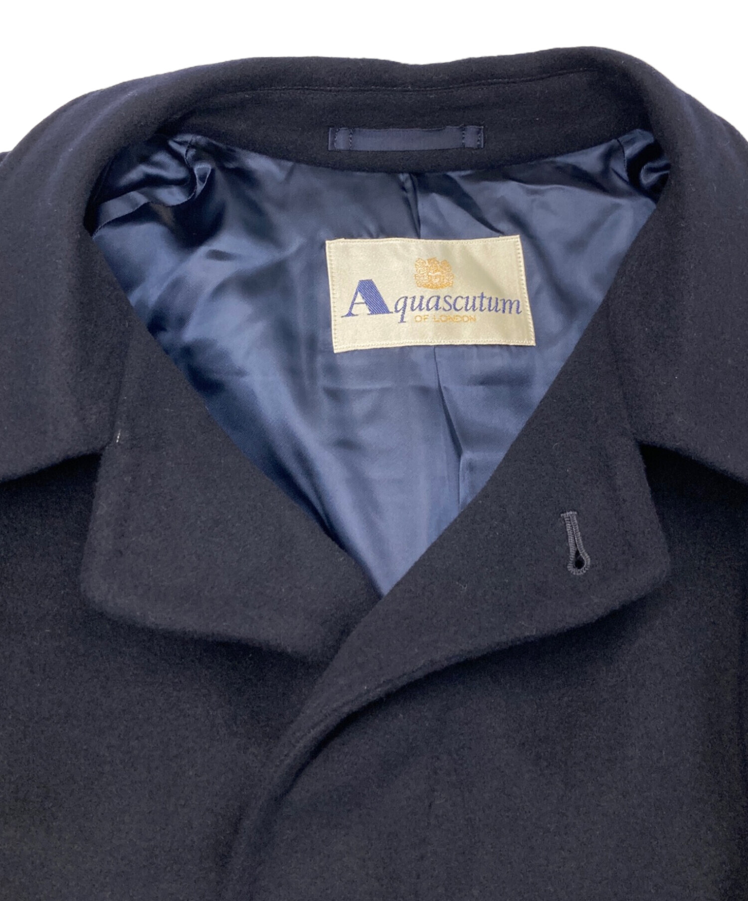 中古・古着通販】Aquascutum (アクアスキュータム) カシミヤロング