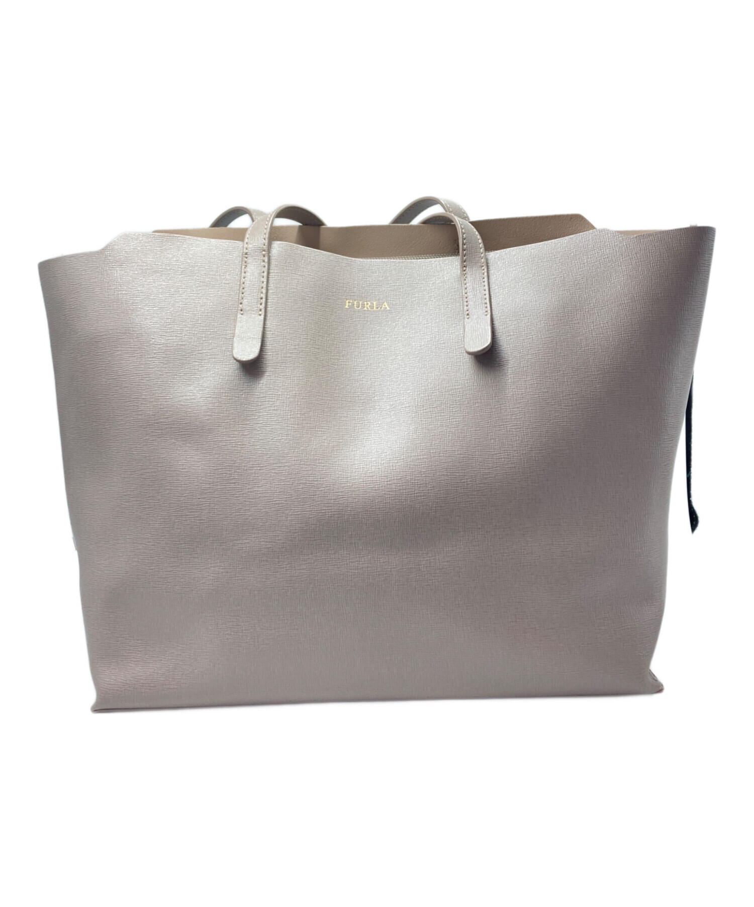 中古・古着通販】FURLA (フルラ) トートバッグ グレー｜ブランド・古着