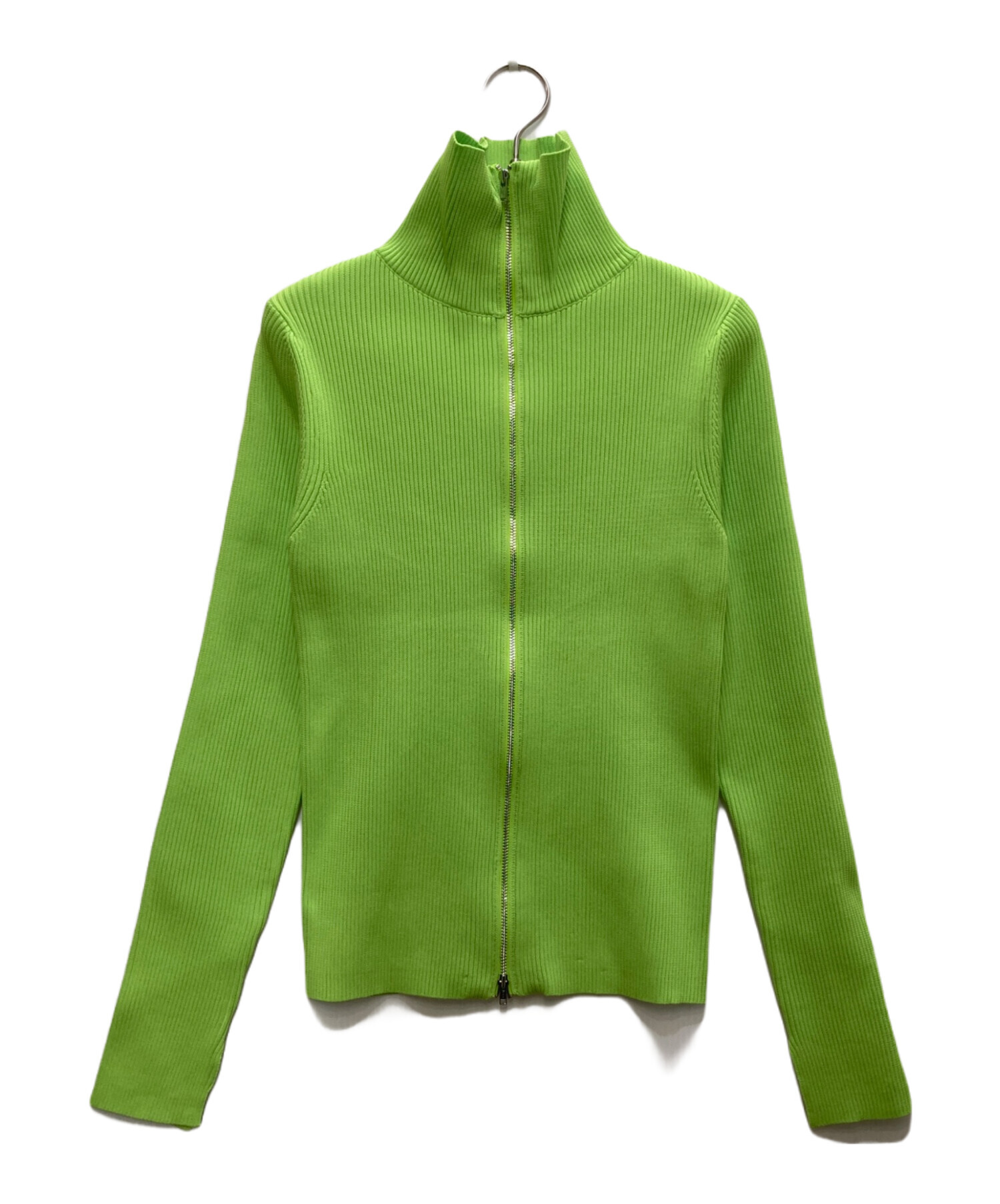 トップス HeRIN.CYE 中古・古着通販】HeRIN.CYE (ヘリンドットサイ) Zip up knit tops