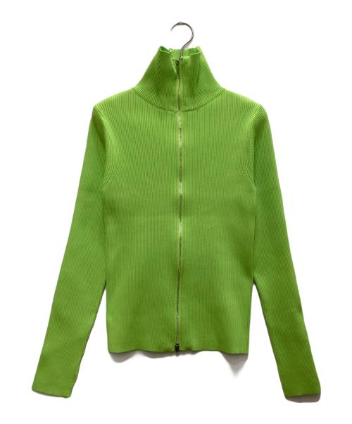 中古・古着通販】HeRIN.CYE (ヘリンドットサイ) Zip up knit tops
