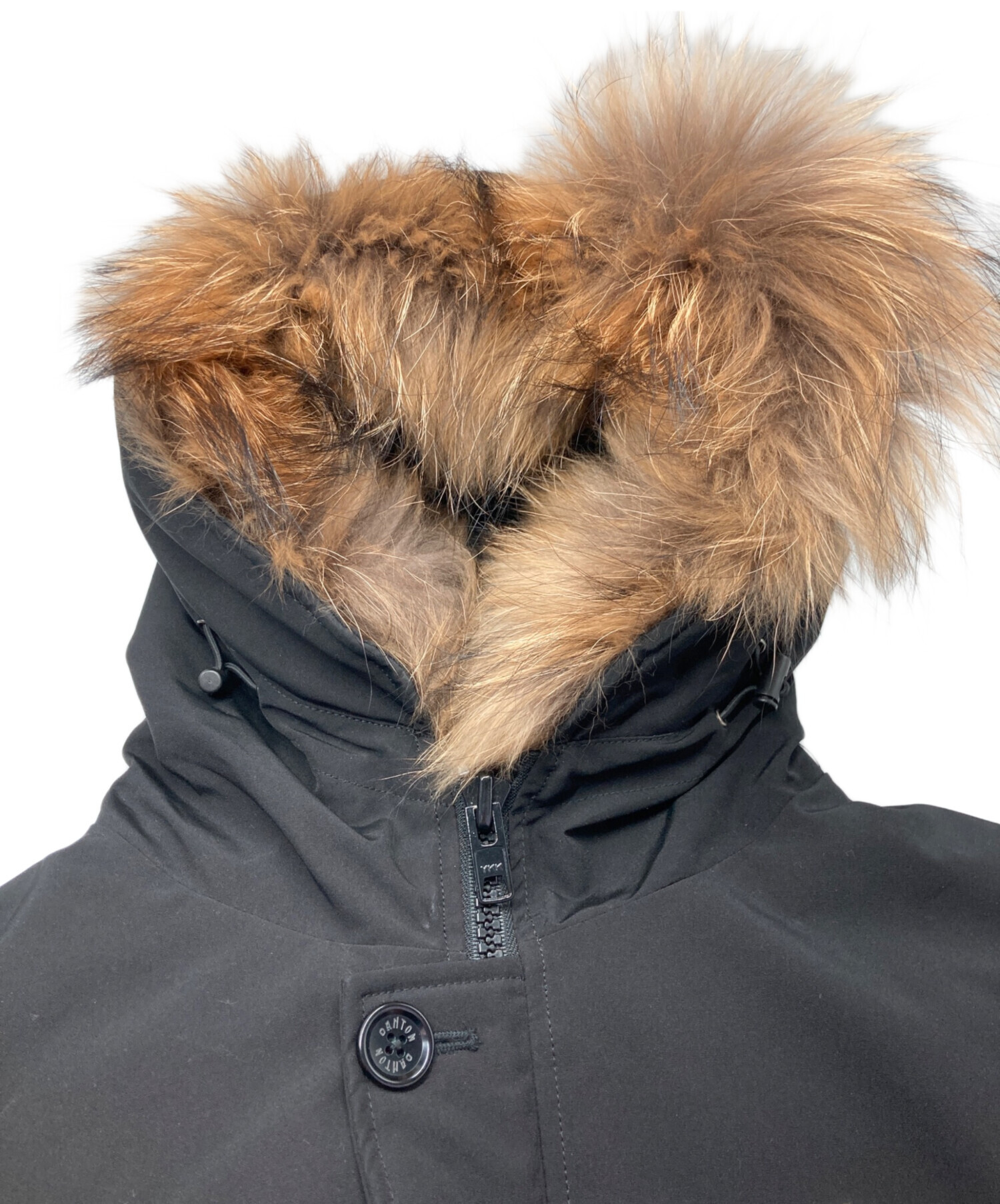 中古・古着通販】DANTON (ダントン) ファー付ダウンジャケット