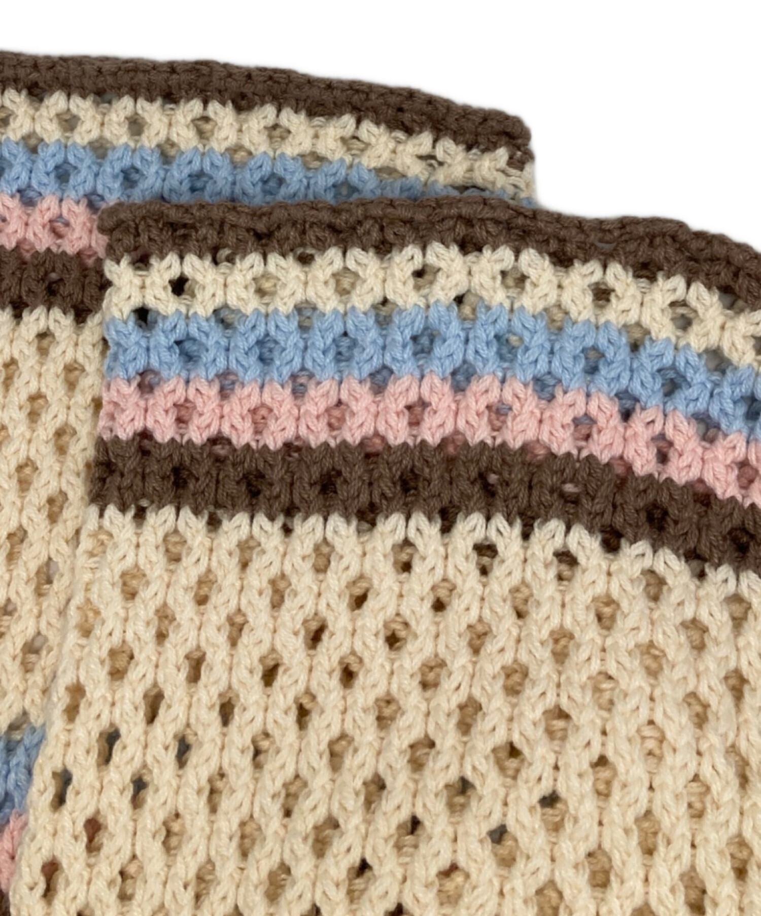 中古・古着通販】STUDIO SEVEN (スタジオセブン) Cotton Crochet Shir
