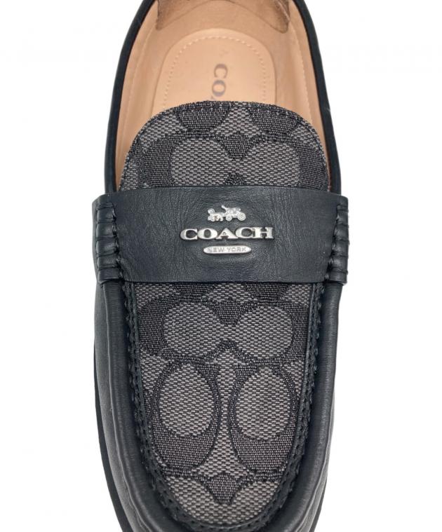中古・古着通販】COACH (コーチ) ジャニー ローファー・シグネチャー