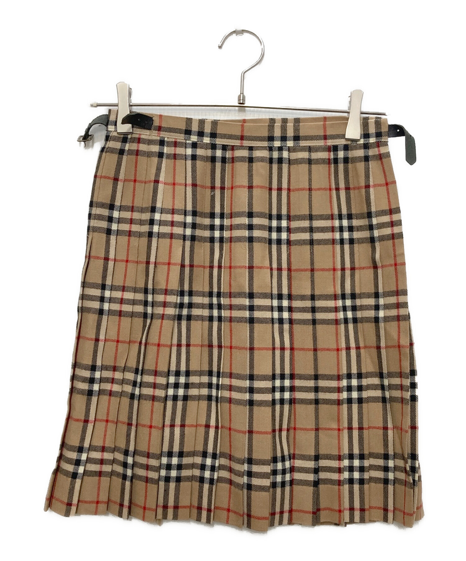 中古・古着通販】Burberry's (バーバリー) ノバチェック プリーツミニ