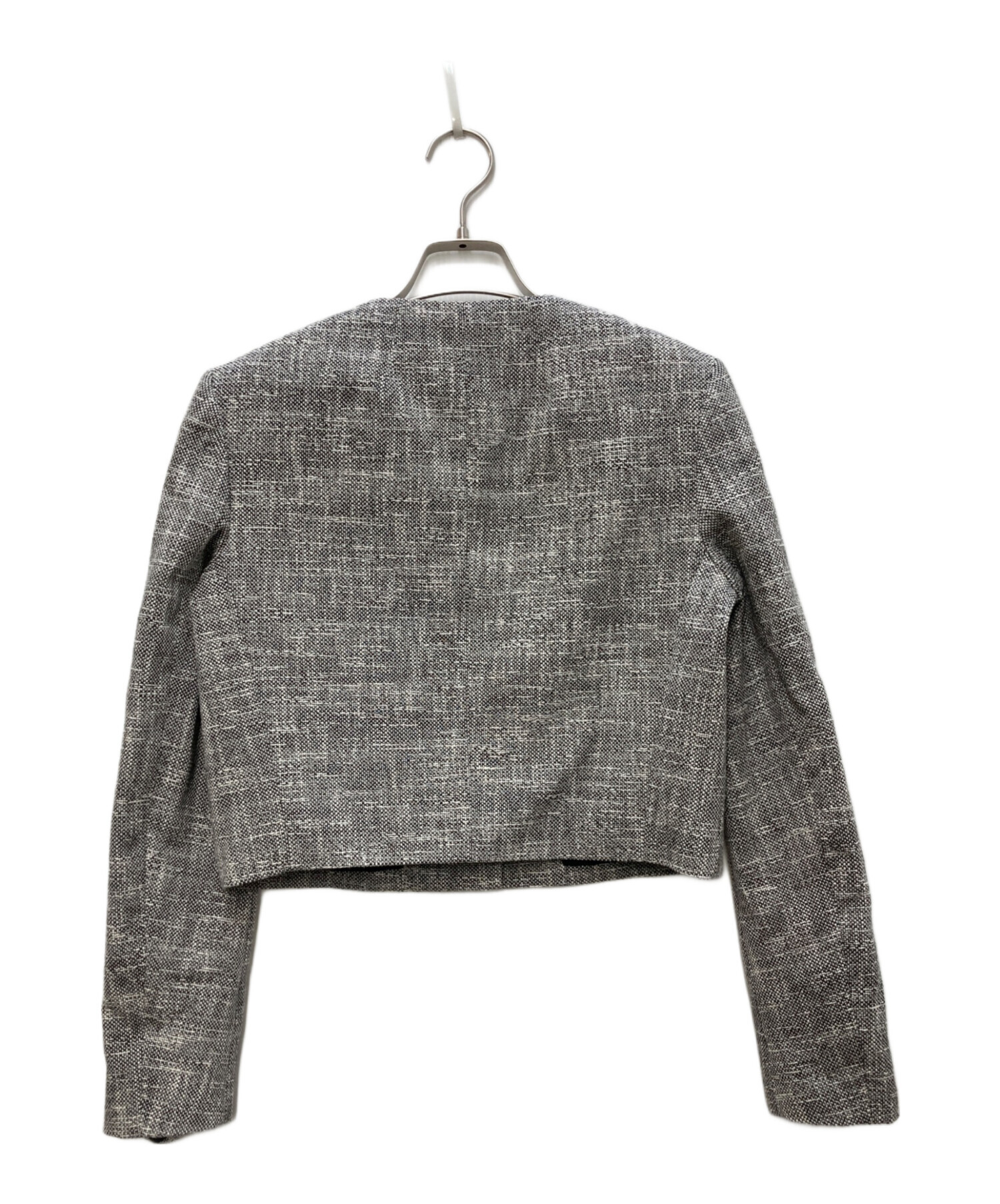 中古・古着通販】theory (セオリー) ツイードジャケット グレー