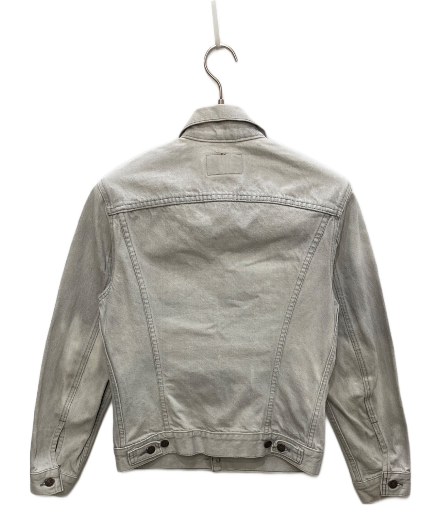 中古・古着通販】LEVI'S (リーバイス) 先染めデニムジャケット グレー