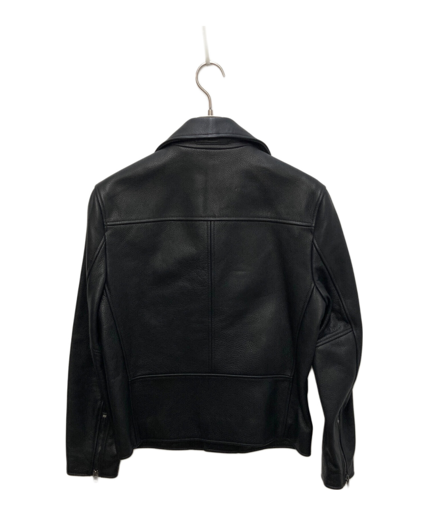 中古・古着通販】COACH (コーチ) ダブルライダースジャケット ブラック