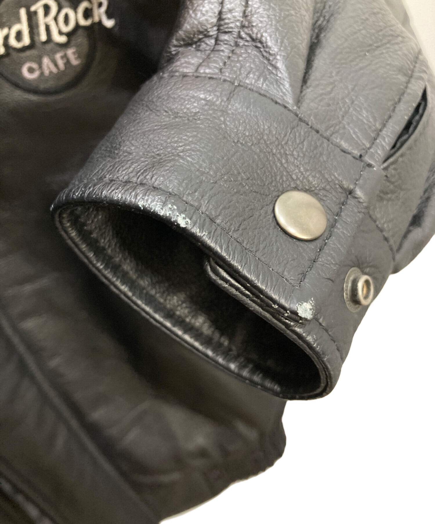 中古・古着通販】Hard Rock cafe (ハードロックカフェ) レザー