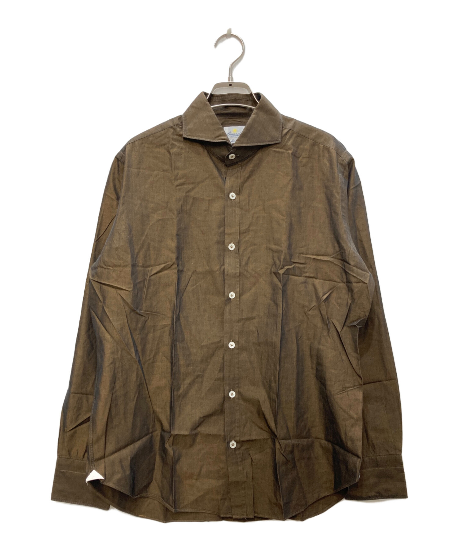 中古・古着通販】giannetto (ジャンネット) ホリゾンタルカラーシャツ