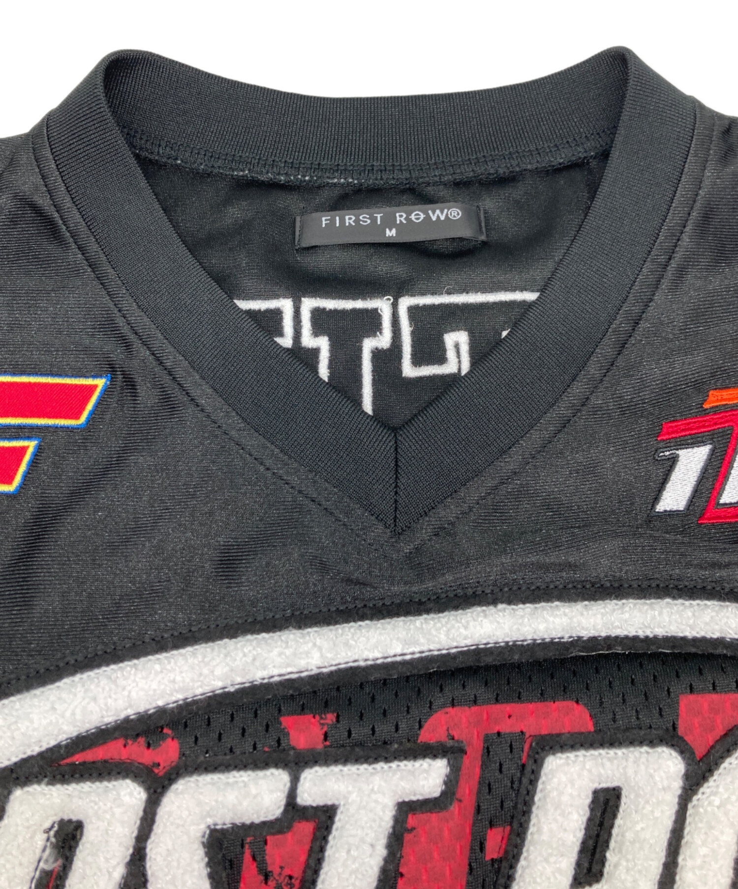 LA買い付けアイテムFirstrow メッシュフットボールシャツ 中古・古着通販】FIRST ROW (ファーストロウ) Bright Future Patch