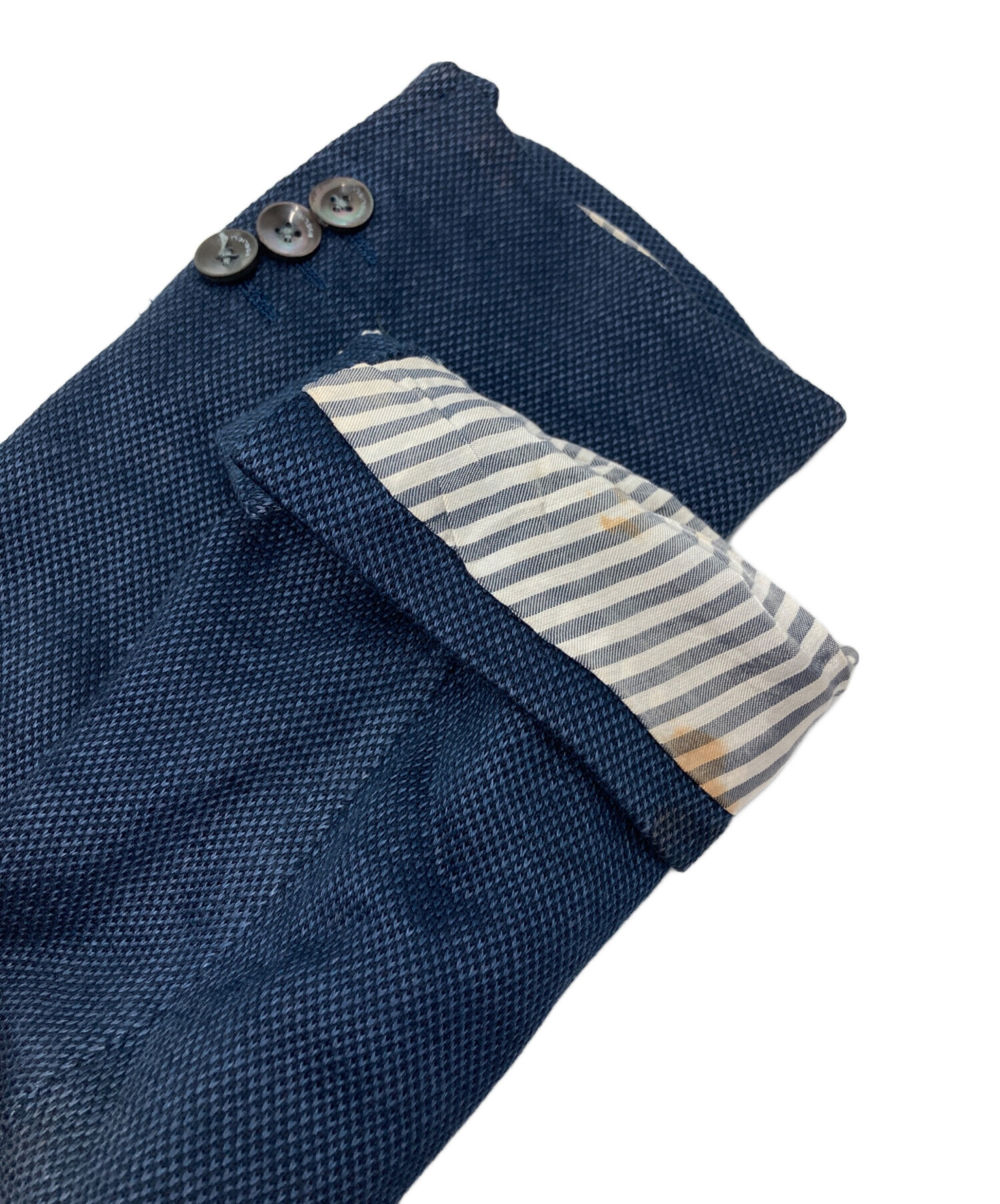 中古・古着通販】BOGLIOLI (ボリオリ) テーラードジャケット ネイビー