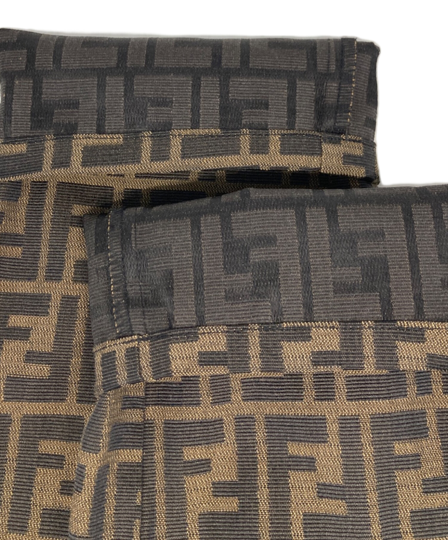 中古・古着通販】FENDI (フェンディ) オールドズッカ柄パンツ ブラウン