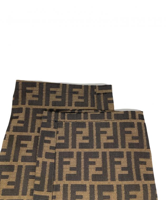 中古・古着通販】FENDI (フェンディ) オールドズッカ柄パンツ ブラウン