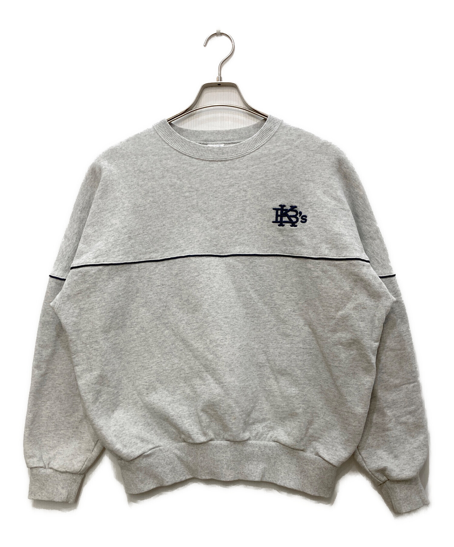 中古・古着通販】KEBOZ (ケボズ) クルーネックスウェット グレー