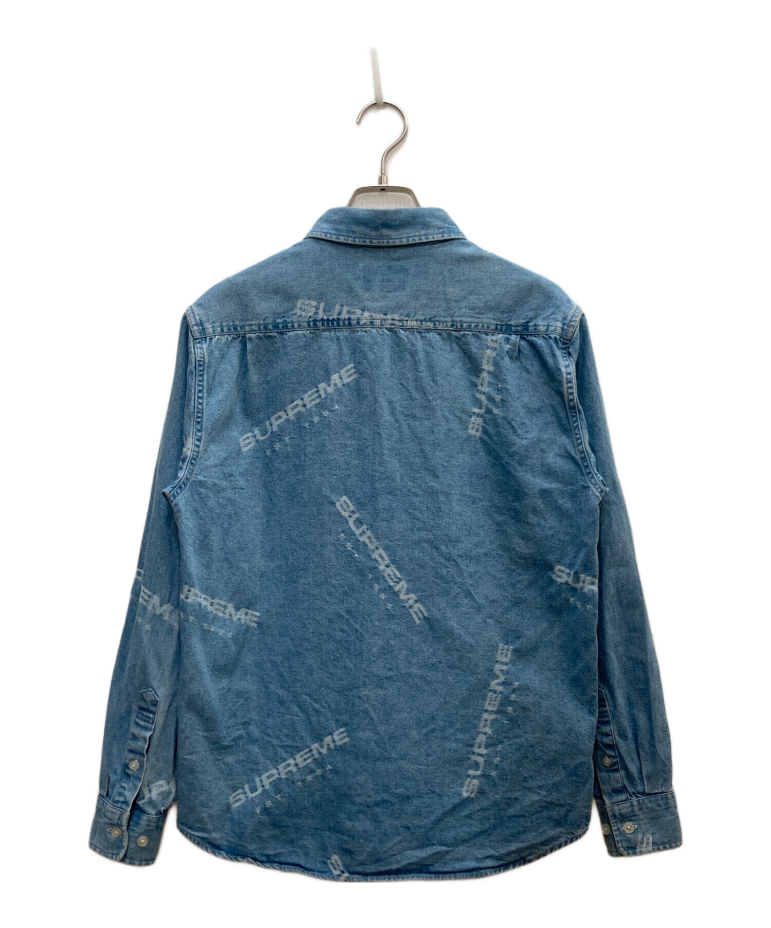 中古・古着通販】Supreme (シュプリーム) Jacquard Denim Shirt