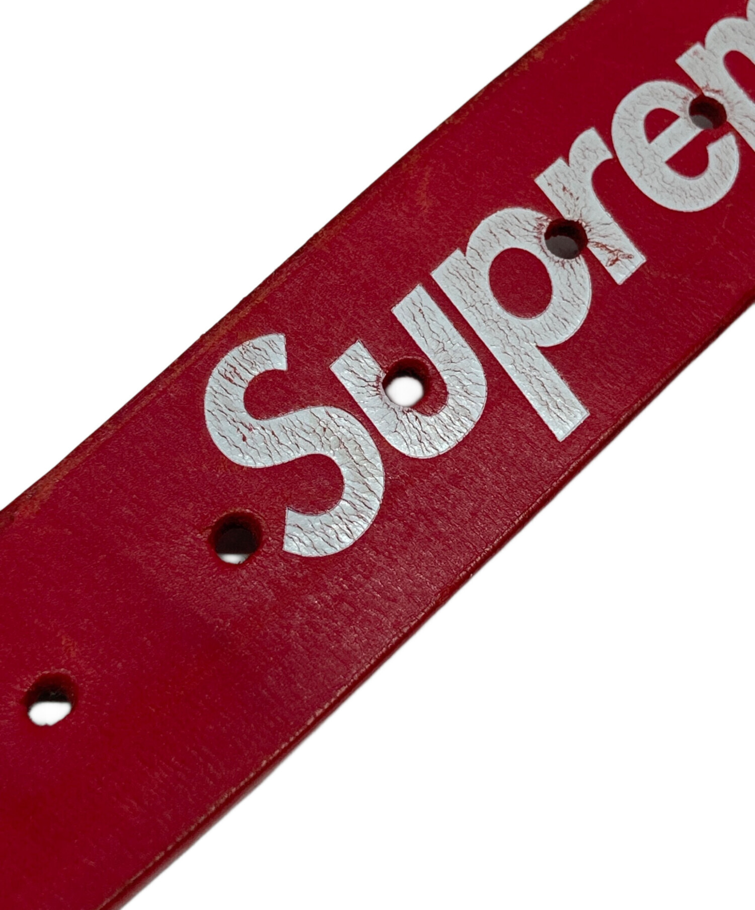 中古・古着通販】SUPREME (シュプリーム) Repeat Leather Belt