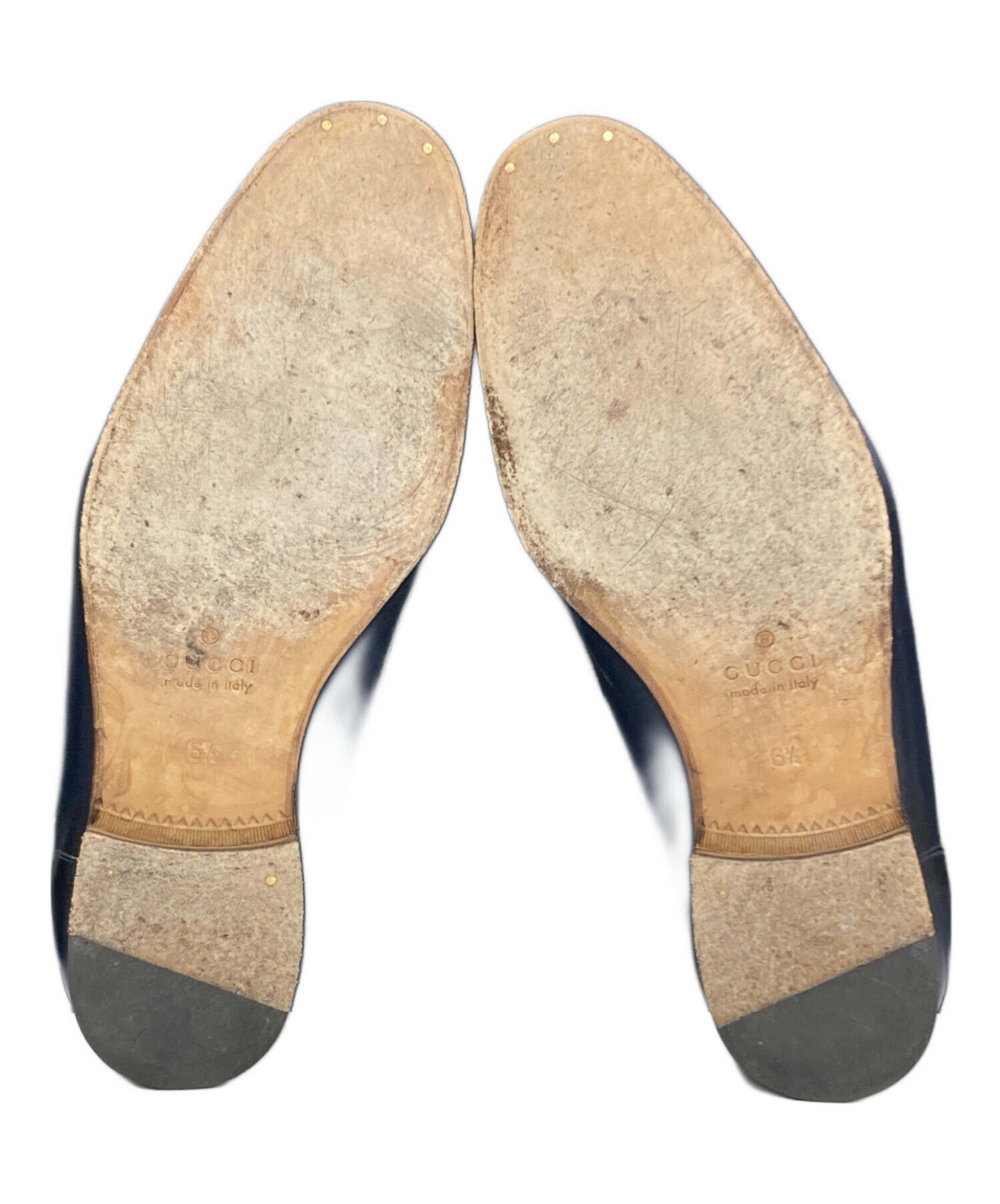 中古・古着通販】GUCCI (グッチ) ヨルダーン ホースビット ローファー