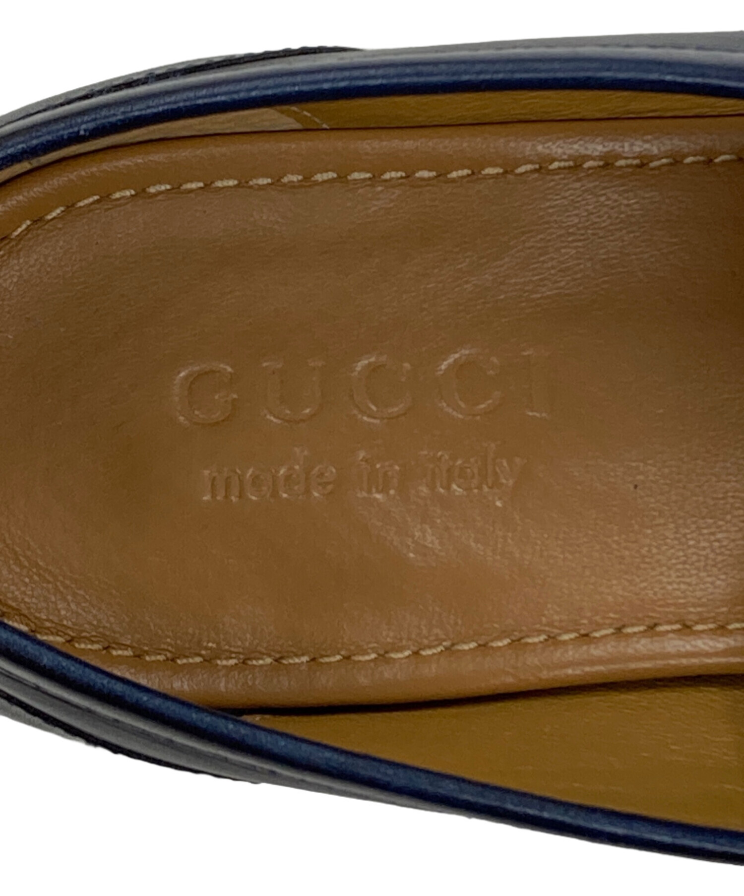 中古・古着通販】GUCCI (グッチ) ヨルダーン ホースビット ローファー