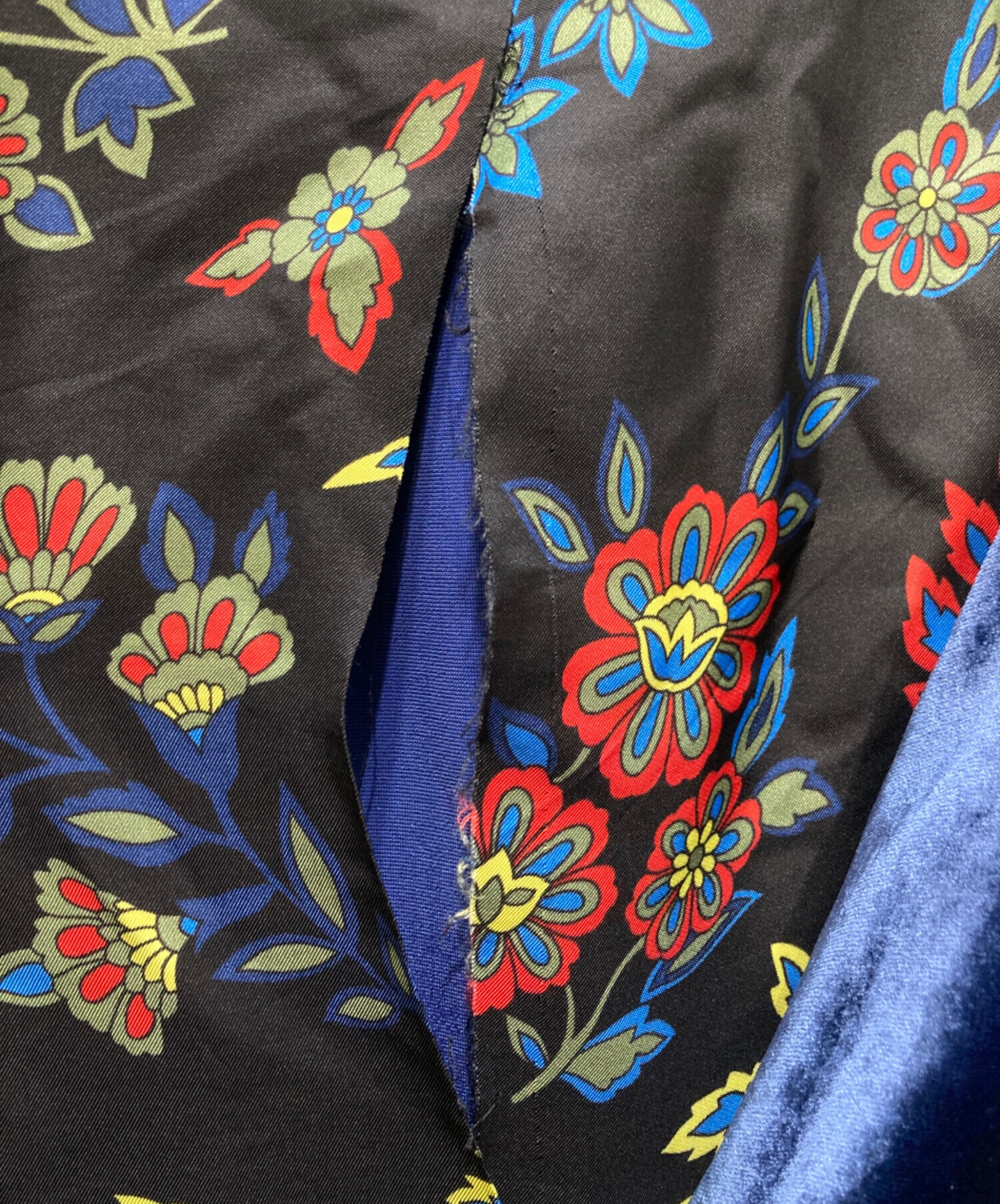 中古・古着通販】ETRO (エトロ) オールドベロアテーラードジャケット