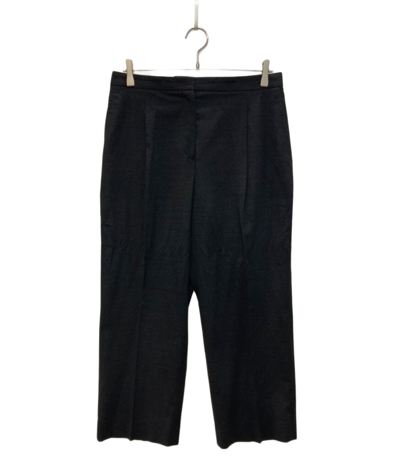 中古・古着通販】HERMES (エルメス) サマーウールスラックス ブラック