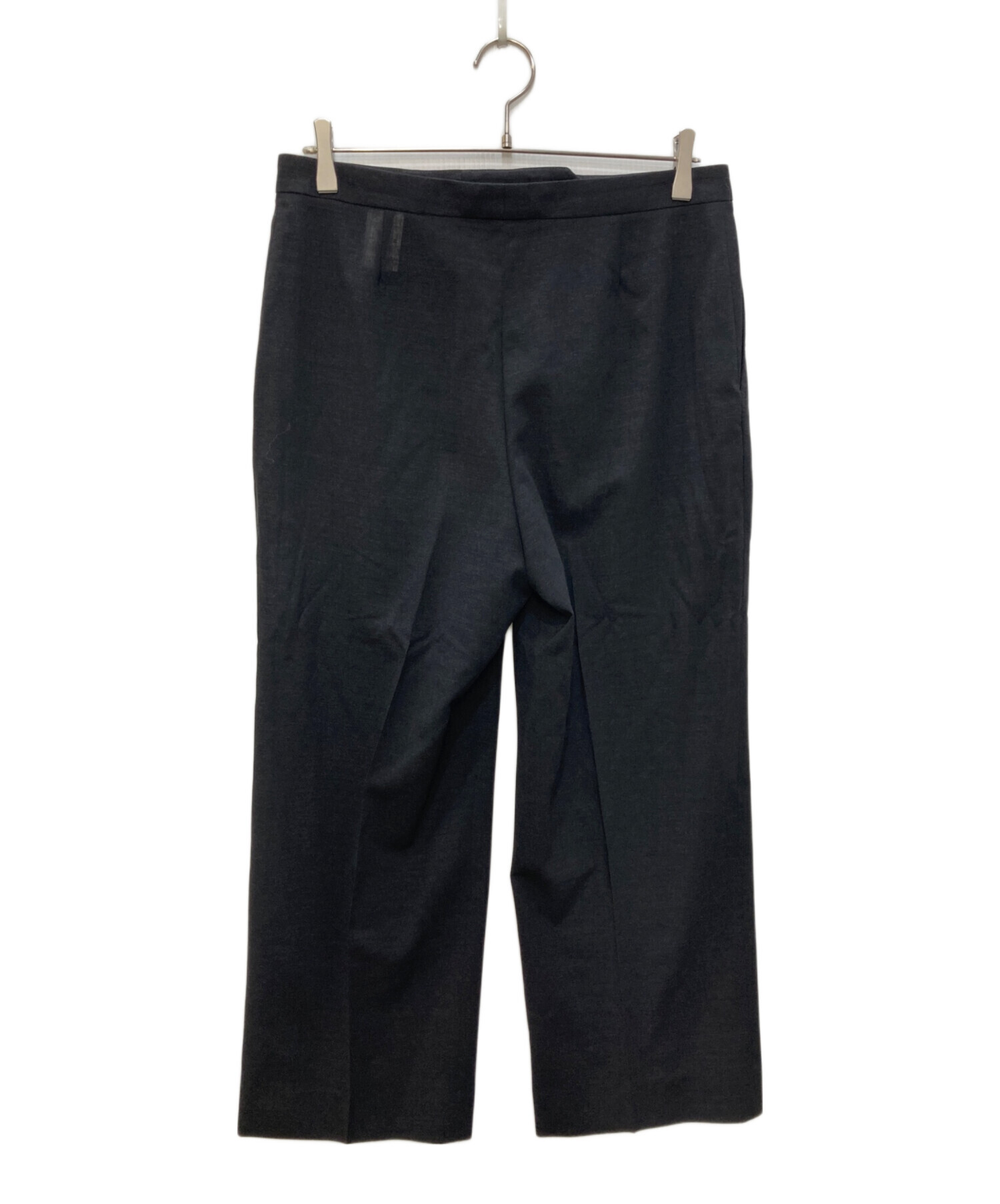 中古・古着通販】HERMES (エルメス) サマーウールスラックス ブラック 