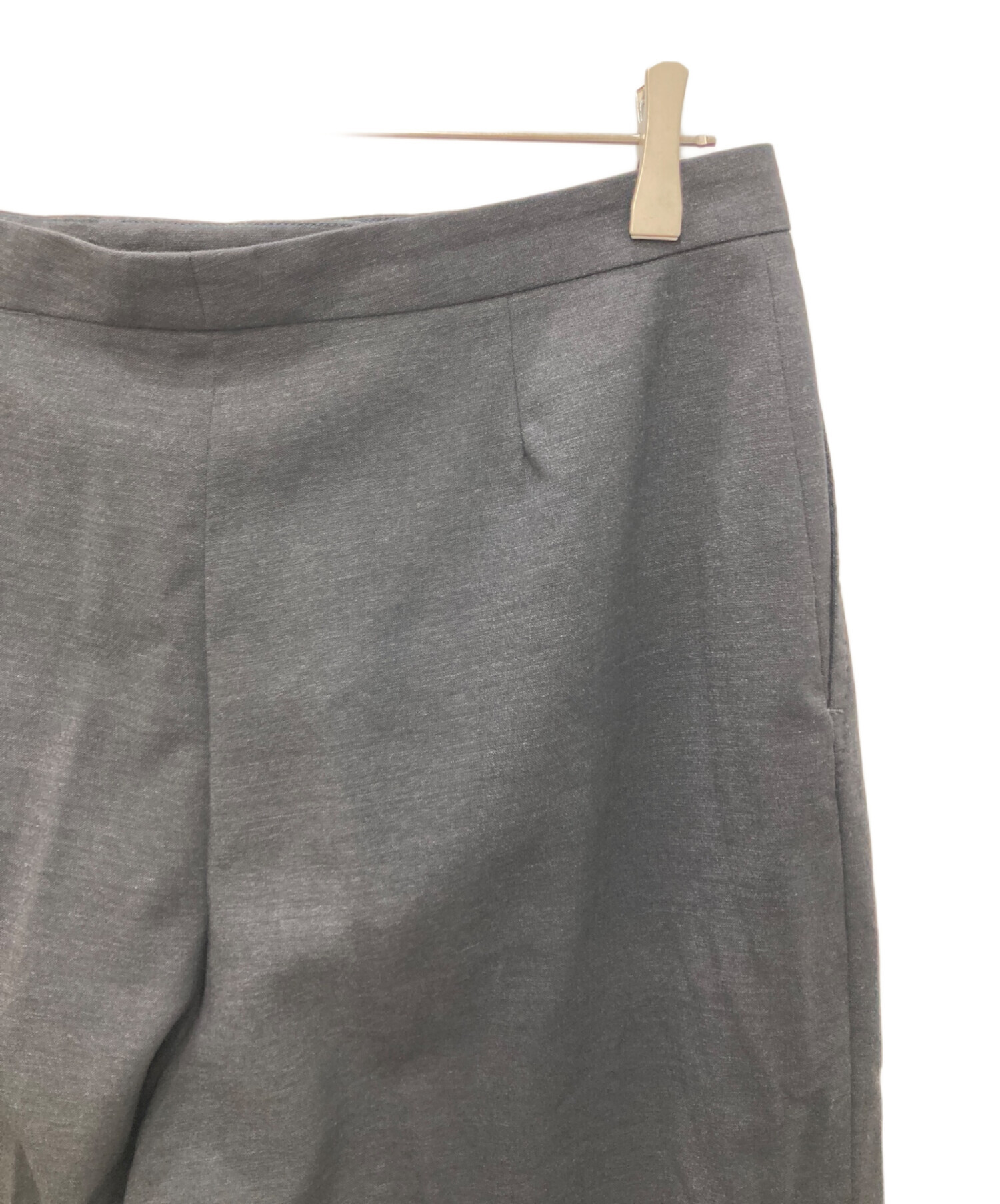 中古・古着通販】HERMES (エルメス) サマーウールスラックス ブラック