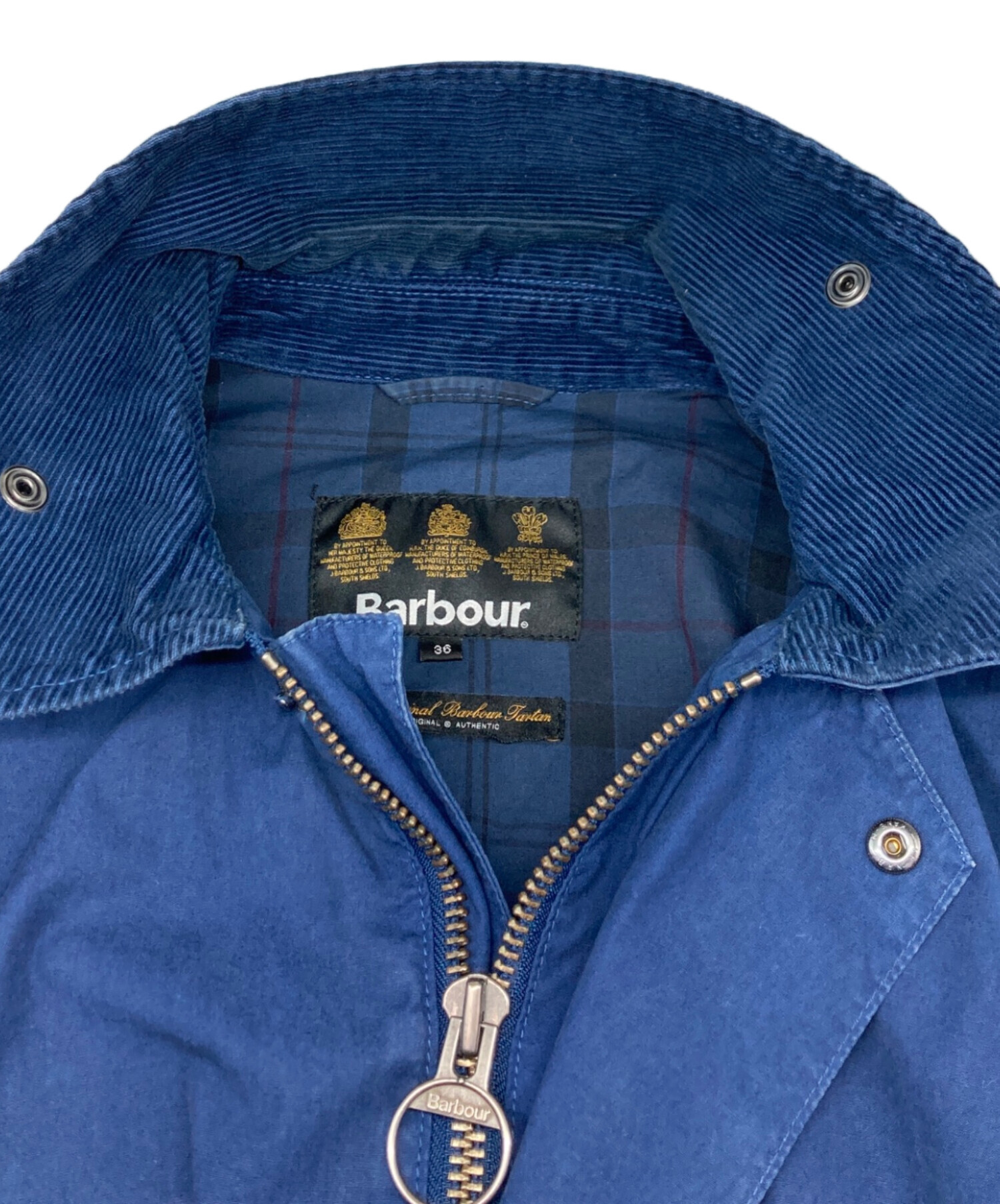 中古・古着通販】Barbour (バブアー) SL OVERDYE BORDER ブラック
