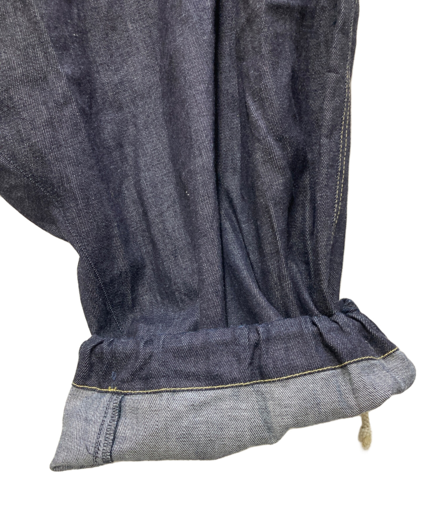 中古・古着通販】GROUND Y (グラウンドワイ) Denim Big sarouel pants