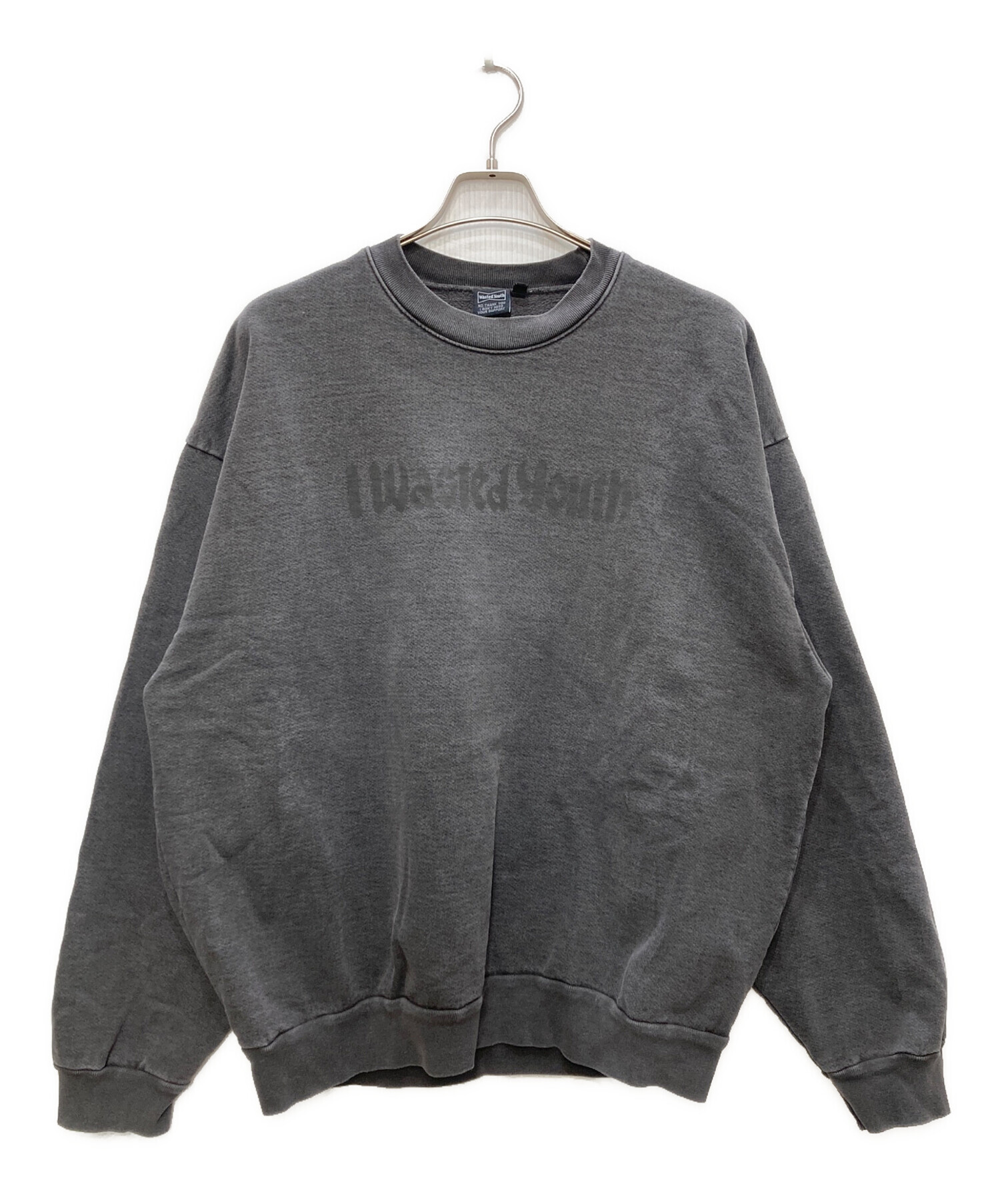 中古・古着通販】WASTED YOUTH (ウェイステッドユース) ロゴスウェット